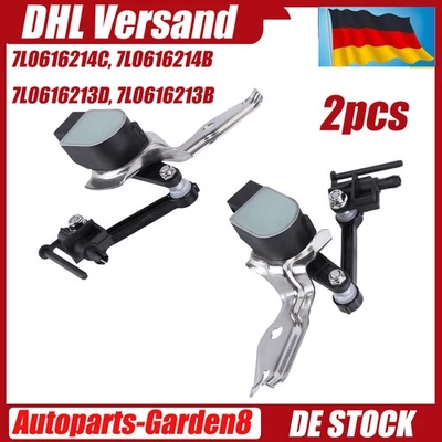 Für Audi Q7 4LB VW Touareg 7L6 7L7 2x Höhensensor Niveauregulierung Vorne L+R - Bild 1 von 4