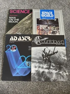 Space Magazines Bundle X 4 Inc Science Journal Special Issue Man On The Moon Z4 - Picture 1 of 16