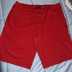 Polo Ralph Lauren Red 2XLT Shorts Double Knit Performance Big and Tall - Picture 1 of 6