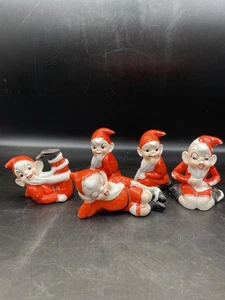 5 estatuillas de hadas duxie elfos rojos de Japón - Imagen 1 de 13