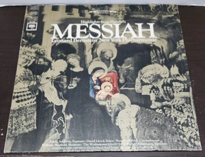 Leonard Bernstein Highlights From Handel's Messiah 1966 Vinyl Album 33 RPM 12" - Picture 1 of 8