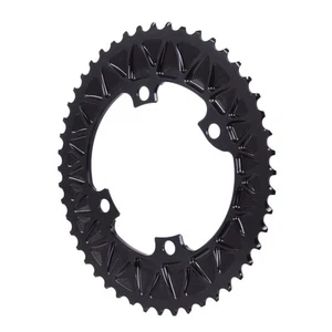 absoluteBLACK Premium oval subcompact road, 4x110BCD 48T - black - Picture 1 of 1