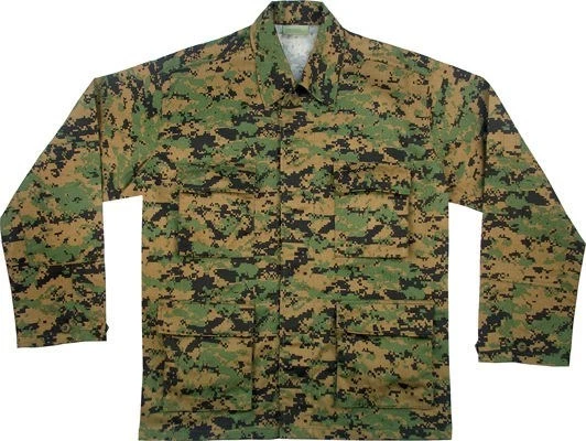  WOODLAND DIGITAL CAMOUFLAGE MARPAT ARMY BDU MILITARY SHIRT S M L XL 2X 3X - Image 1 of 1