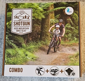 Shotgun MTB Kindersitz und Lenker Combo 1.0 Schwarz - Bild 1 von 8