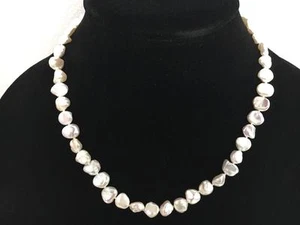 Hilo de perlas Keshi cultivadas Iridesse con plata de ley - Tiffany & Co. #3 - Imagen 1 de 3