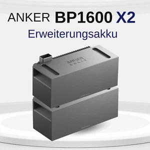 Anker SOLIX BP1600 Erweiterungsakkux 2, Akku für Anker SOLIX Pro/AC/Plus 3200 Wh - Bild 1 von 6