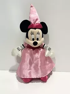 Disney Theme Park Plush Princess Minnie Mouse 14" Plush Satin Dress and Hat - Picture 1 of 8