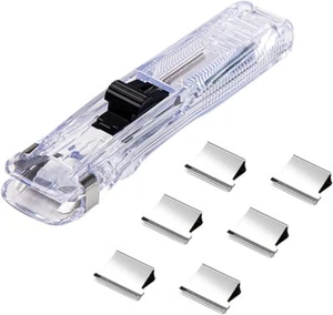 Kreative Schreibwaren Metall Clip Pusher Foldback Metall Papier Fixing Binder - Bild 1 von 8