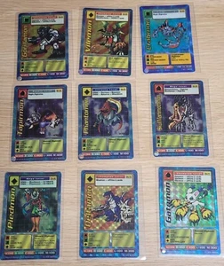 Bandai 1999 Digimon Sticker: Piedmon;Deltamon;Gatomon;Tapirmon;Phantomon;Crabmon - Bild 1 von 22