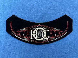 2009 Harley-Davidson Owners Group HOG Rocker Patch Motorcycle Bikes Chopper Hawg - Picture 1 of 3