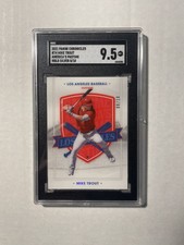 Mike Trout 2021 Panini Chronicles #74 Holo Silver /10 America’s Pastime SGC 9.5