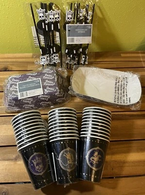 Halloween Target 2009 Haunted Heraldry Party Goods Cups Straws Food containers  - Image 1 of 4