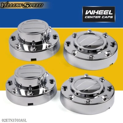 Tapas centrales de rueda dobles aptas para Dodge Ram 3500 2011-2016 de 1 tonelada 4 piezas Foto 1 de 4