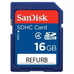 SanDisk 16GB SDHC Card UHS-1 Class 4 - Picture 1 of 1