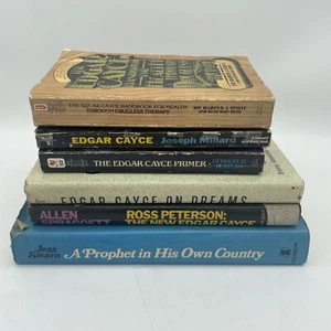 Lot Of 6 Edgar Cayce Dreams A Prophet ESP Millard - Bild 1 von 23
