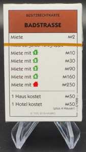 Monopoly  Ersatzteil:  Ein Satz Straßen -NEU - SEALED - Bild 1 von 2