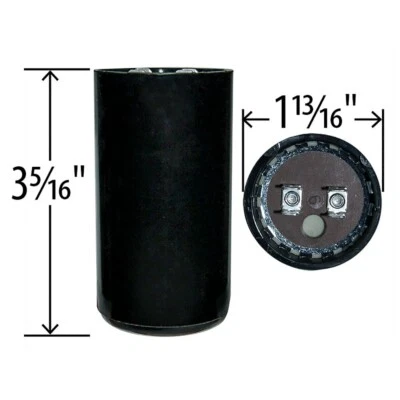 Replacement for 52A103967P7 NGM Start Capacitor 708-850 uf, 110 VAC 50/60Hz - Image 1 of 4