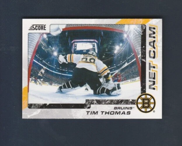 2011-12 Panini Score Net Cam # 1 Tim Thomas - Image 1 of 1
