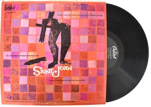 SAINT JOAN SOUNDTRACK OST VINYL LP RECORD MISCHA SPOLIANSKY 1957 CAPITOL - Picture 1 of 3