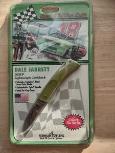 Schrade Cutlery- Dale Jarrett Special Edition pocket knife DJ2CP New In Package - Picture 1 of 4