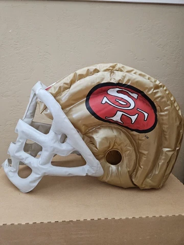90s Inflatable San Francisco 49ers Forty Niners Football Helmet Wearable Decor Cover