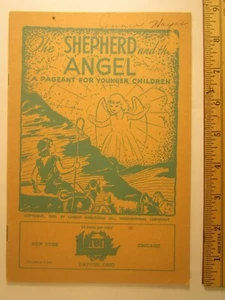 Sheet Music THE SHEPHERD AND THE ANGEL Pageant [Z101e] - Picture 1 of 1