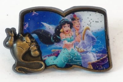 Prendedor Disney D23 EXPO Japón 2018 música de Alan Menken venta cada uno Aladdin Jasmine Foto 1 de 2