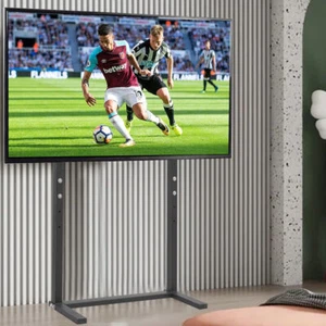 Soporte de piso de TV de 2 polos de alta resistencia ajustable para Sony Samsung LG de 32""-100"" - Imagen 1 de 20