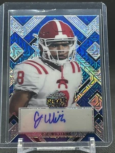 2022 Leaf Metal Draft Portrait Auto Mojo Blue C.J. Williams #12/15 No. PA-CJW - Picture 1 of 2