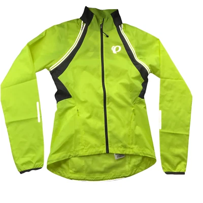 New NWT Pearl Izumi Scotchlite Highlighter Yellow Hi Vis Safety Jacket Yellow XS - Image 1 of 4