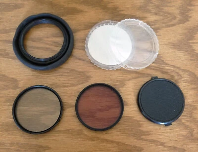 Camera Accesories Skylight Lens Filter, FL-Day Lens Filter, Mount Ring, Cap 67mm - Image 1 of 4