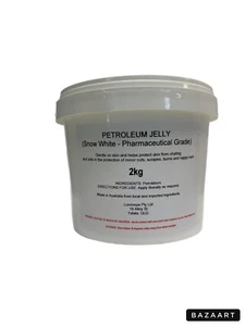 Petroleum Jelly | White soft paraffin | BP Pharma Grade | DIY skincare | 2 Kg - Picture 1 of 1