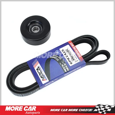 Serpentine Belt Idler Pulley Set for Chevrolet Silverado 3500 Classic GMC Sierra - Image 1 of 4