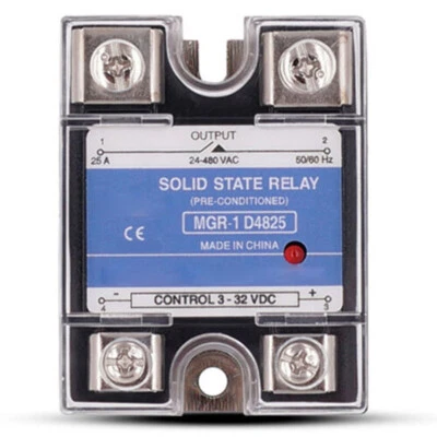 Halbleiterrelais MGR-1 D4825 für Mager einphasig SSR 25A DC 3-32V AC 24-480V - Bild 1 von 4