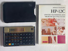 Vintage Hp 12C Hewlett Packard Financial Calculator W/ Manual & Case Working
