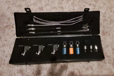  SOLAR TACKLE  Bobbin Hängerketten Tags Swinger-Set Bobbins Carp mit Zubehör - Bild 1 von 2