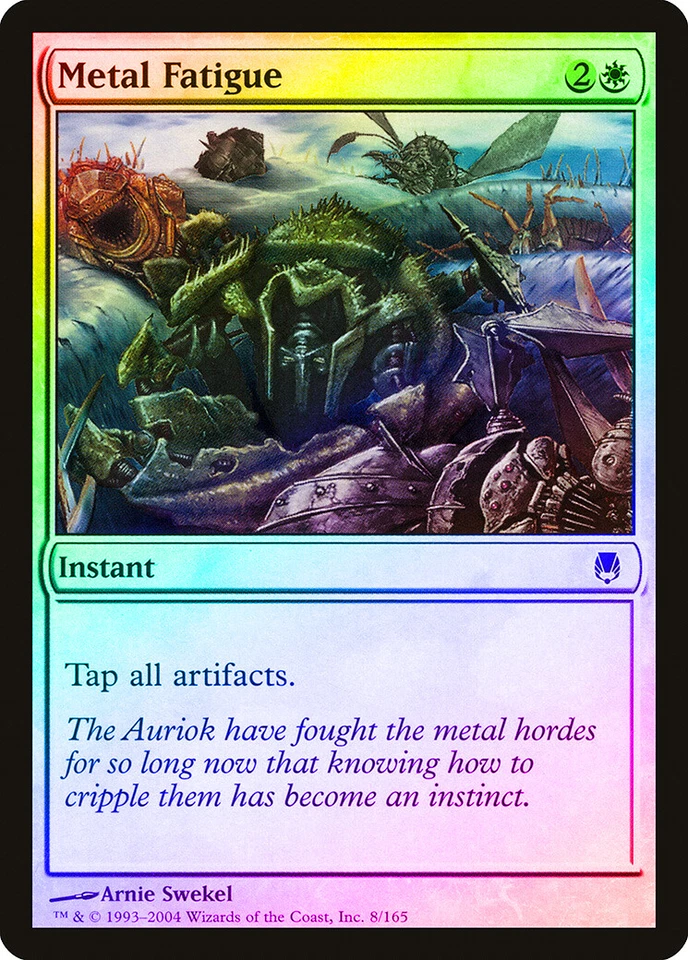Metal Fatigue FOIL Darksteel NM White Common MAGIC THE GATHERING CARD ABUGames - Image 1 of 1