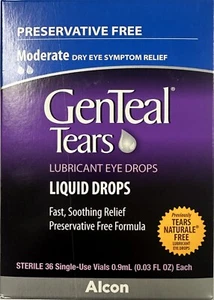 GenTeal Tears Gleitmittel flüssige Augentropfen - 36 Stück (3er Pack) - Bild 1 von 4