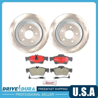 布雷博后盘式制动转子陶瓷刹车片适用于 2006 梅赛德斯-奔驰 S350 — 第 1/4 张图片