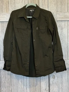 Camicia Carhartt Force con bottoni donna piccola ventilata traspirante leggera verde - Foto 1 di 5