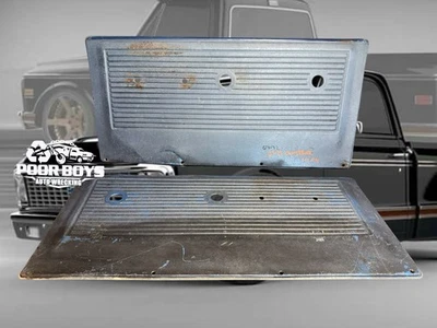 Paneles de puerta delanteros para conductor y pasajero Chevy C10 C20 C30 C40 C50 1967-1972 OEM Foto 1 de 4