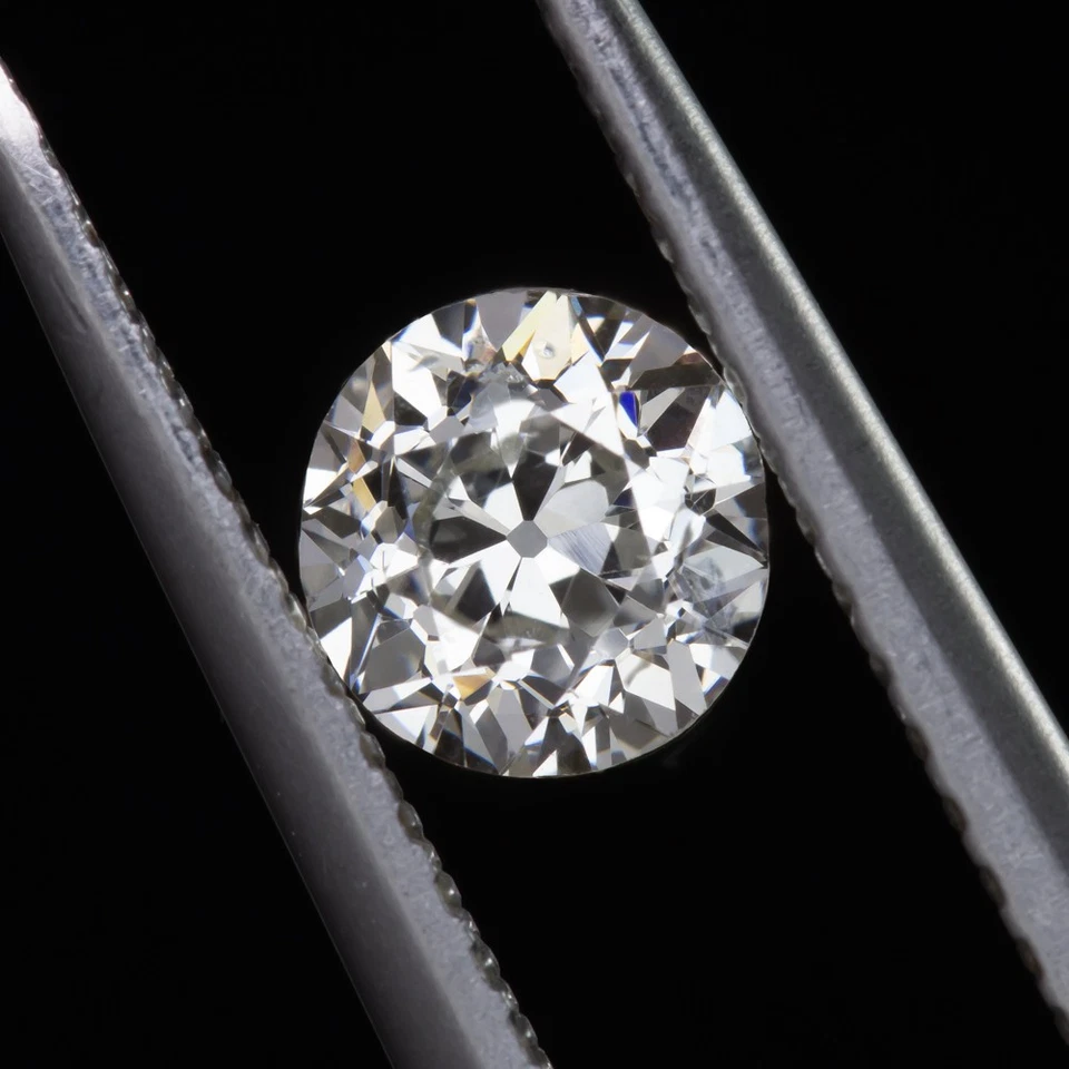 0.60ct OLD EUROPEAN CUT DIAMOND I-J SI2 VINTAGE NATURAL ENGAGEMENT LOOSE 2/3ct - Image 1 of 1