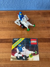 Lego - Classic Space  - 6827 - Strata Scooter - 100% Complete - Instructions