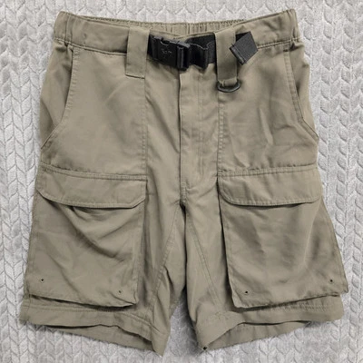 Boy Scouts America Belted Shorts Only Mens Small Green Convertible Uniform - Image 1 of 4