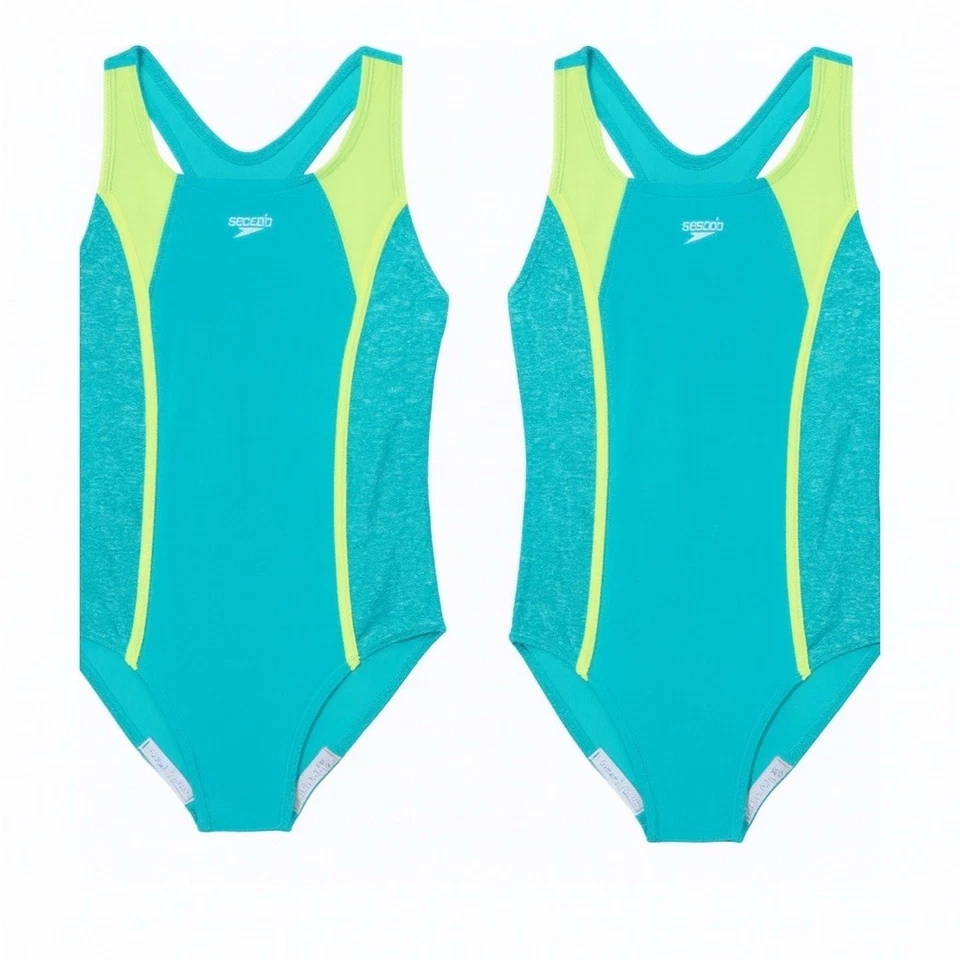 Speedo Youth 1pc Girl Swimsuit Size XS with Tag