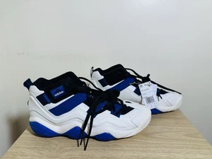 Adidas Top Ten 2000 scarpe da ginnastica blu royal nero bianco FZ6225 nuove senza scatola taglia 11,5 - Foto 1 di 6