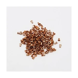 Copper rivets for PCB Through-Hole plating 0.6mm/0.8mm - 250 pcs - Picture 1 of 3