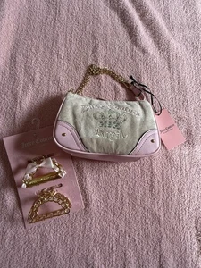 Juicy Couture Juicy Kingdom Handgelenktasche Handtasche Sandstein mit Geschenk - Bild 1 von 14