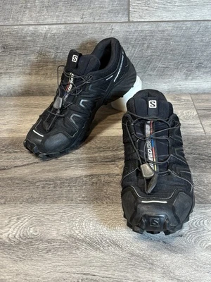 Salomon Speed Cross 4 Trail Running Zapatos Tenis Hombres 7 Mujeres 9 Negro 187982 Foto 1 de 4