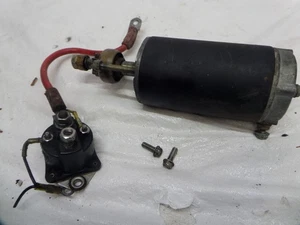 1987 FORCE 856X7A 85HP ELECTRIC STARTER F616955 SOLENOID TESTED OUTBOARD MOTOR - Picture 1 of 6